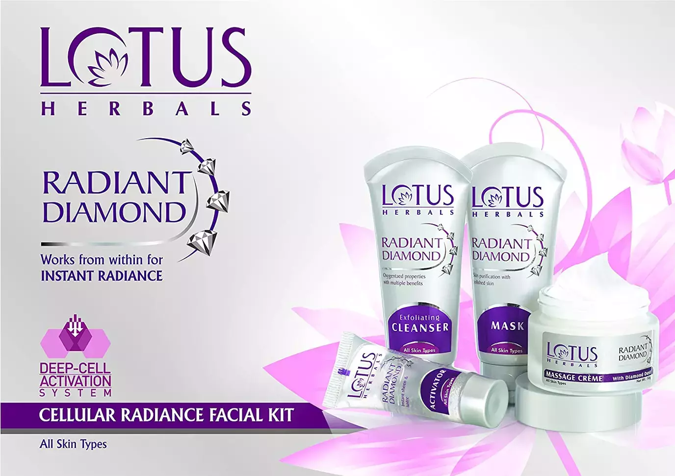 Lotus Diamond Facial Kit