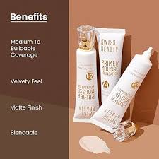 Swiss Beauty Primer Mousse Foundation